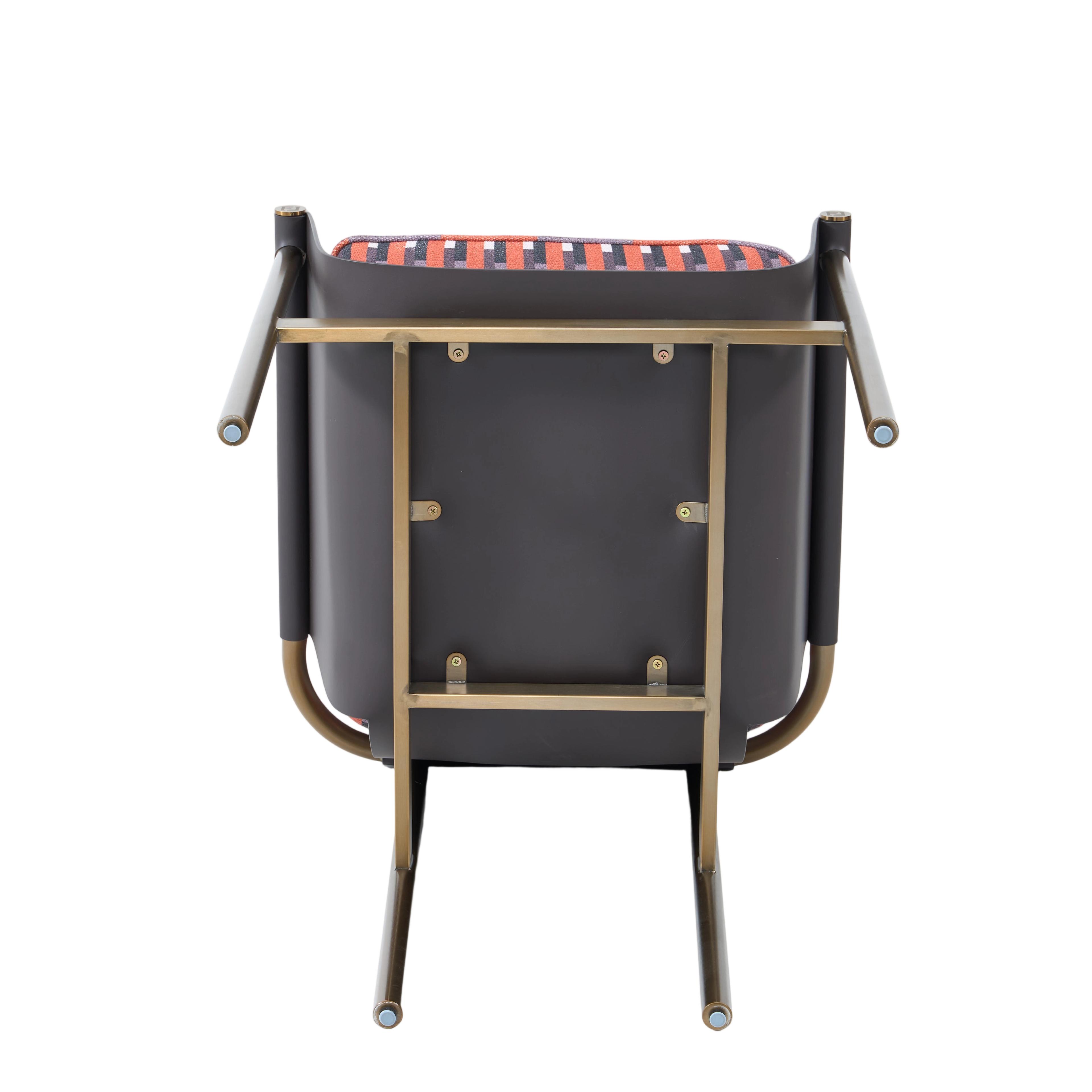 Discover Italian Minimalist Saddle Leather Dining Chair